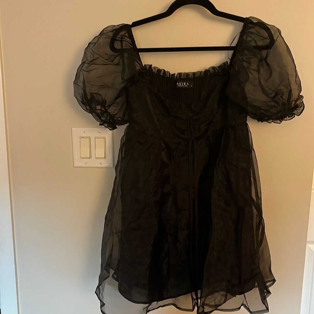 AKIRA Tulle Baby Doll Dress